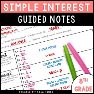 simple-interest-guided-notes