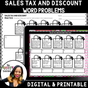 Discount and Sales Tax Shopping Activity