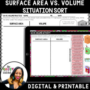 Surface Area Vs. Volume