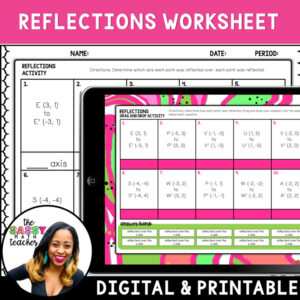 Reflections Worksheet